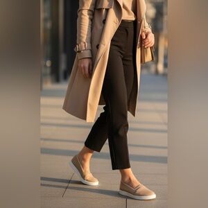 Nautica Women's Slip-On Canvas Sneakers Size 10